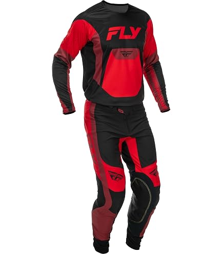 FLY Racing 上下セット モトクロス MTB BMXウェア Amazon.com: Fly Racing Kinetic Mesh Red/Black/Mint Adult Moto Gear